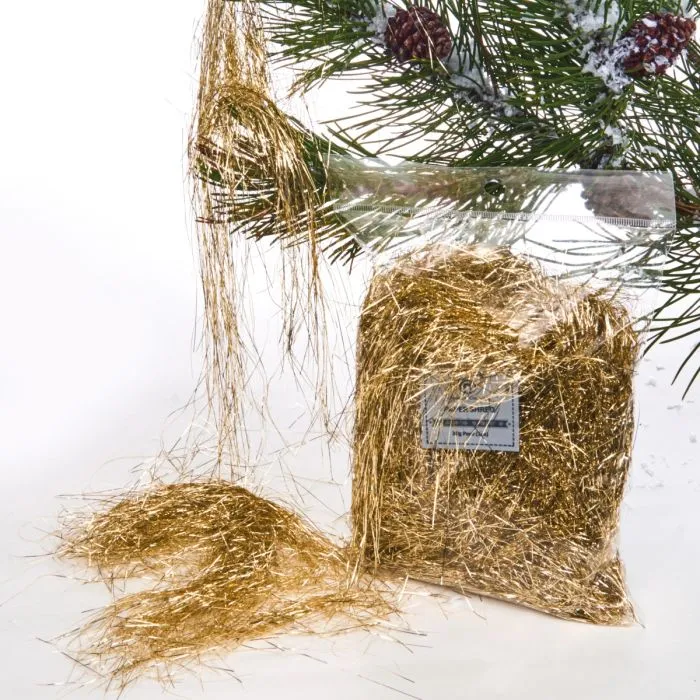 Guldfärgad Lamettatråd