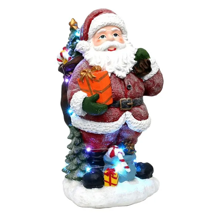 Jultomte med presentsäck