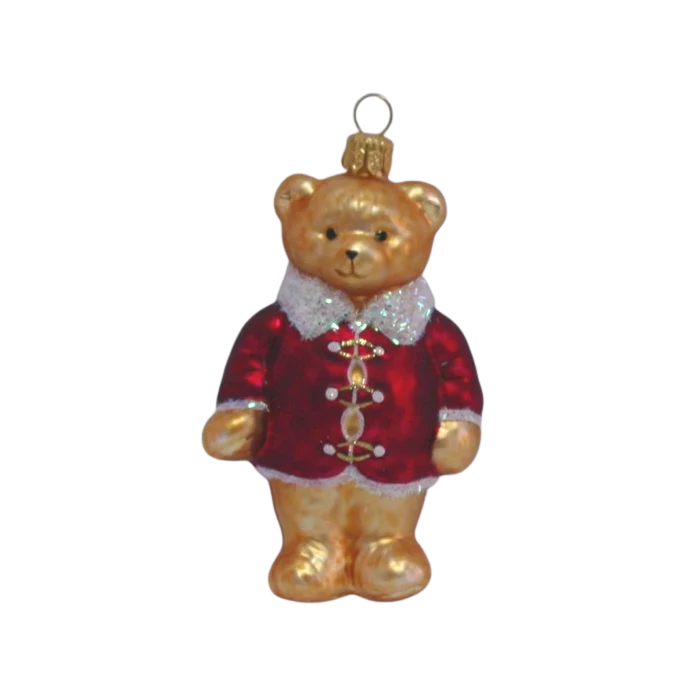 Julgranskula Far Teddybjörn