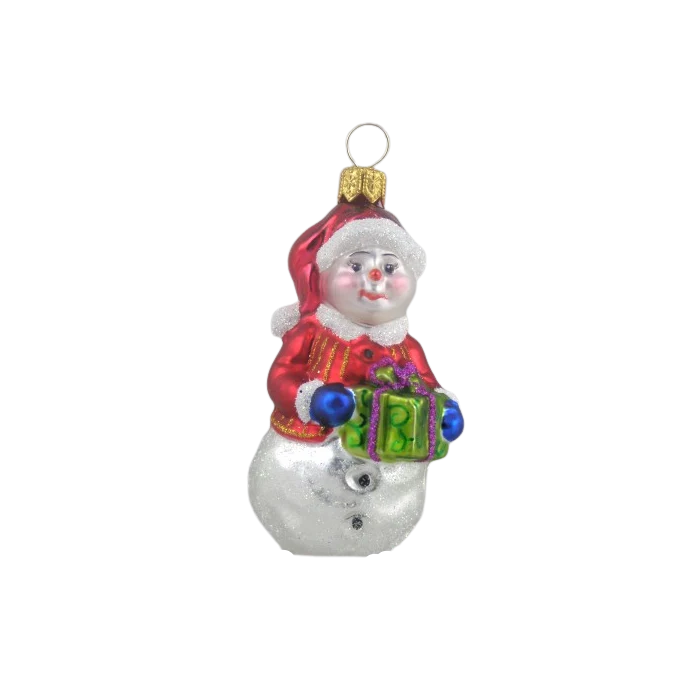 Julgranskula Snögubbe