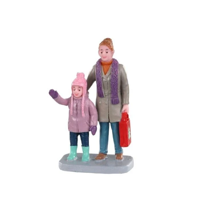 Julmarknadsshoppare
