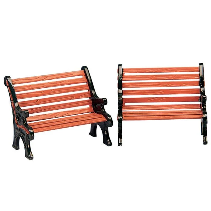 Parkbänkar, set om 2