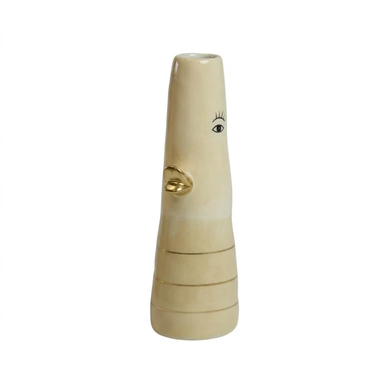 Vas Anka 16 cm gul & ljusgul