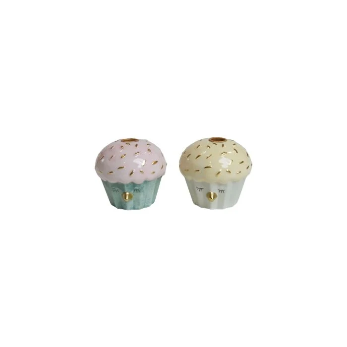 Ljusstake för tunna ljus muffins 6 cm hög