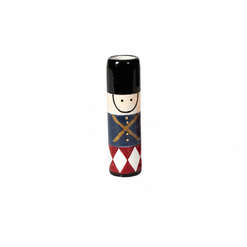 Vas-ljusstake med vakt 10 cm hög