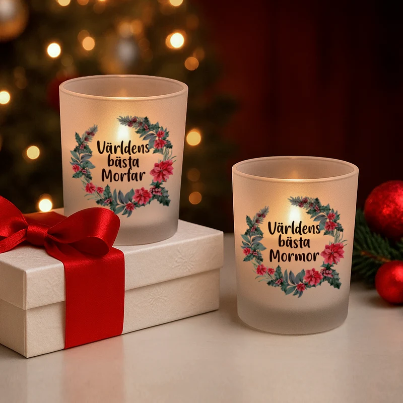 Jul-ljushållare | Valfri design