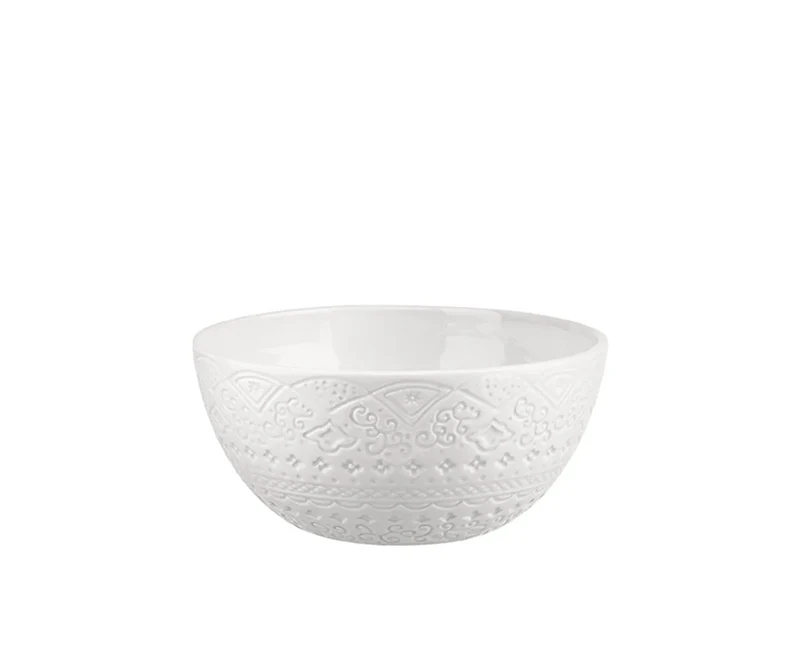 Orient Skål M Vit