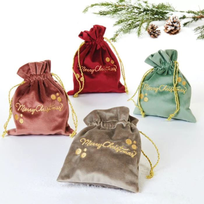 Presentpåse i velour