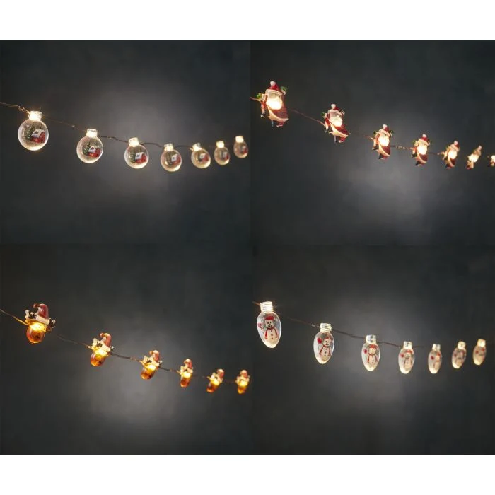 LED-ljusslinga med figurer