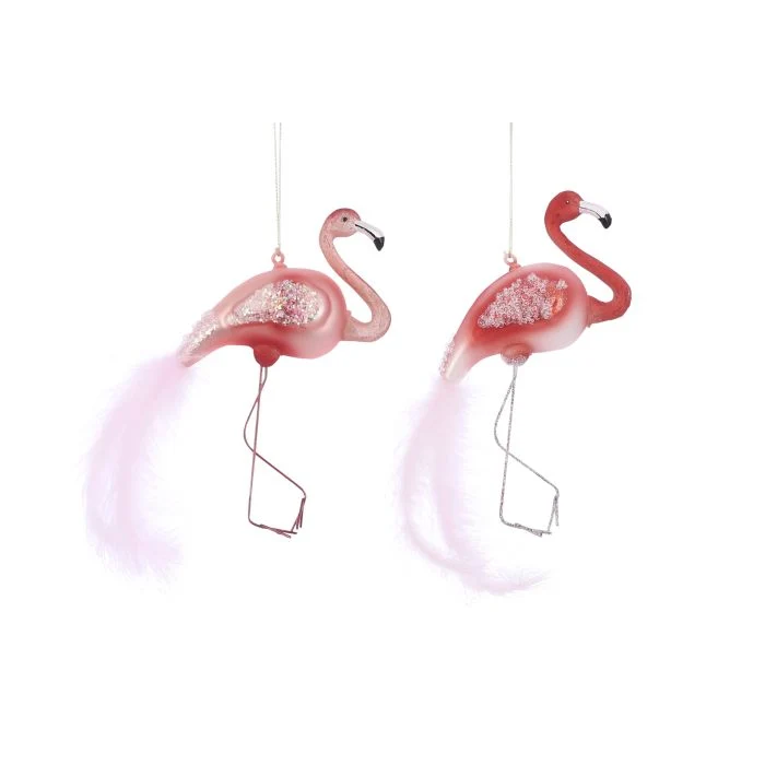 Julgranskula flamingo