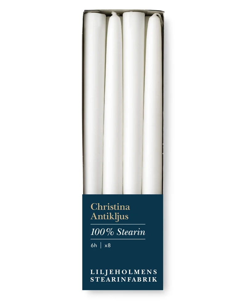 Liljeholmens Christinaljus - 8-pack vit
