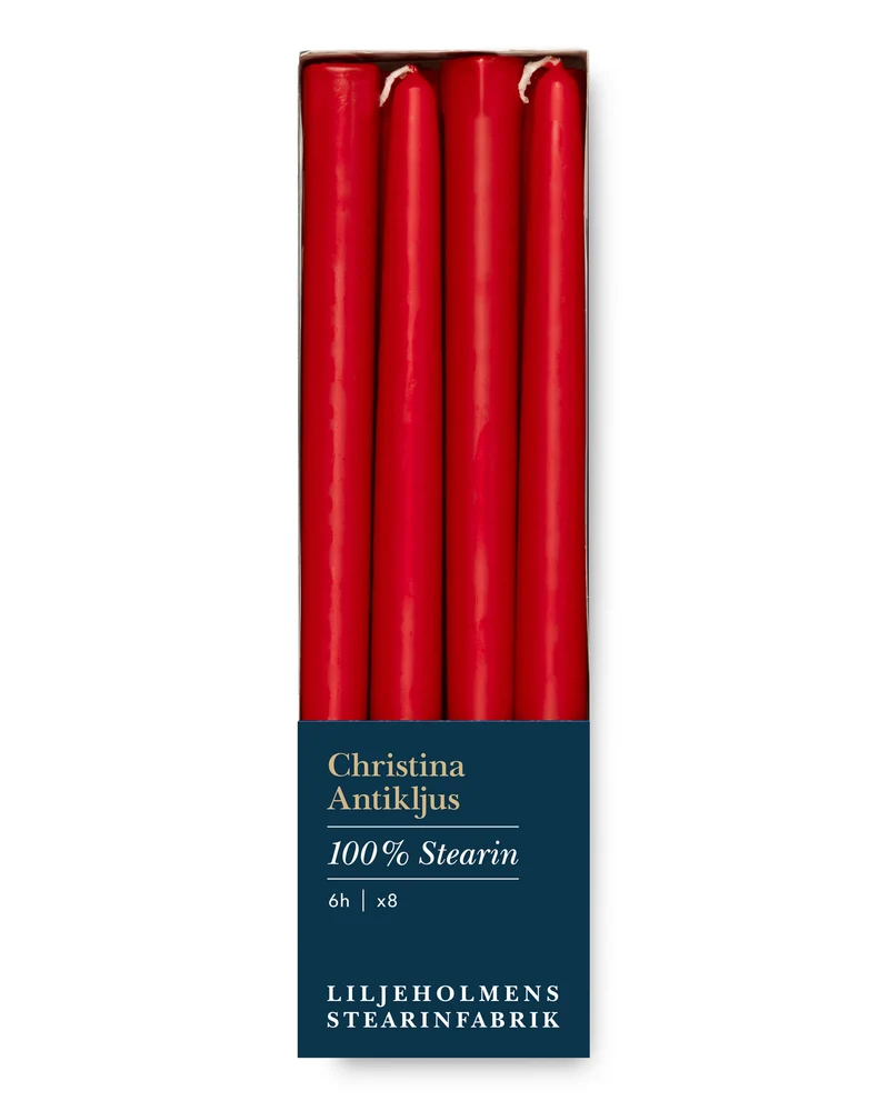Liljeholmens Christinaljus - 8-pack röd