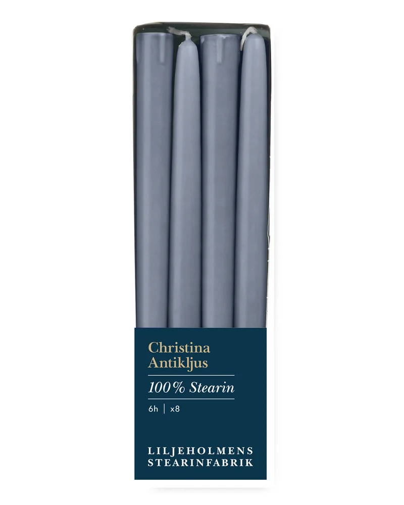 Liljeholmens Christinaljus - 8-pack ljusgrå