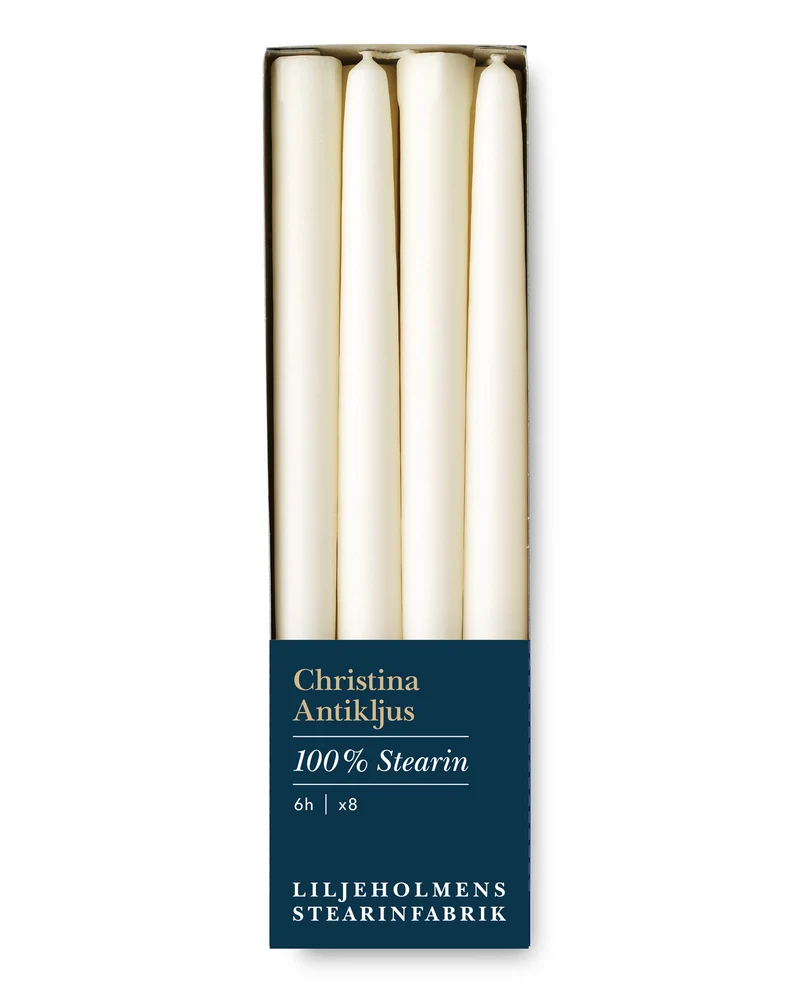 Liljeholmens Christinaljus - 8-pack antikvit