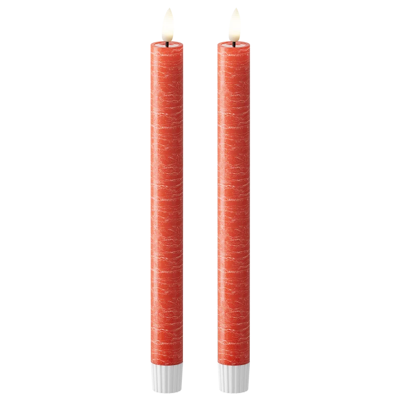 LED Dinerkaars Wetlook Ø 2,2 x 24,5 cm Rood