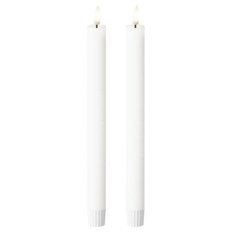 LED Dinerkaars 2 stuks Ø 2,2 x 24,5 cm Wit