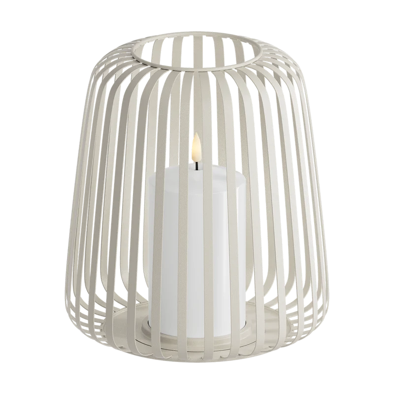 LED Lanterne Ø 20 x 22 cm Sand