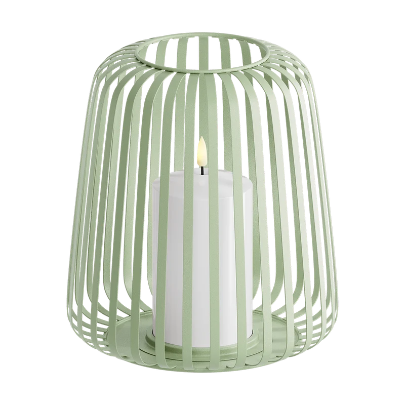LED Lantaarn Ø 20 x 22 cm Groen