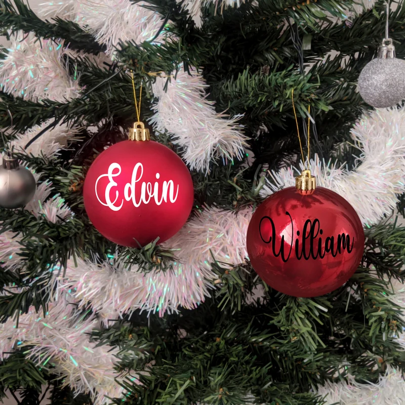 Julgranskula röd | Namn