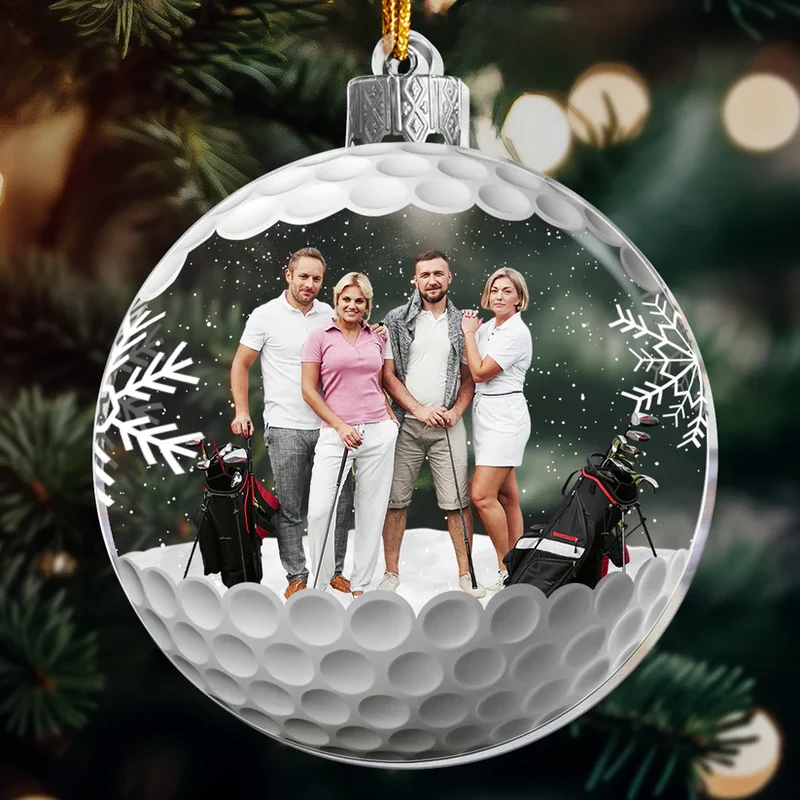 Personligt Julpynt - Golf