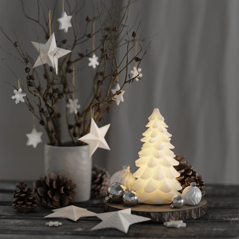 LED Kerstboom (grote 19 cm)