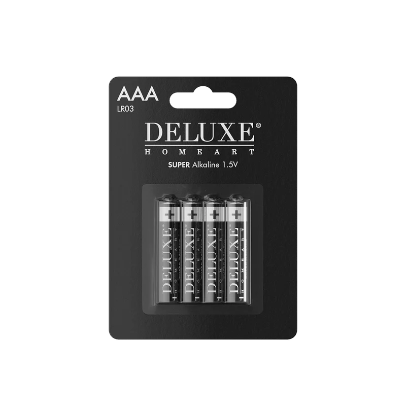 4 x AAA -batterijen