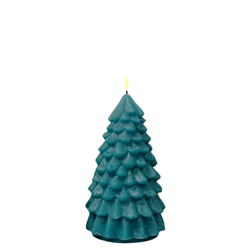 LED Kerstboom 18 cm donkergroen