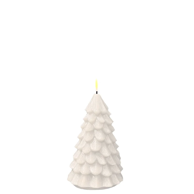 LED Kerstboom 16 cm wit