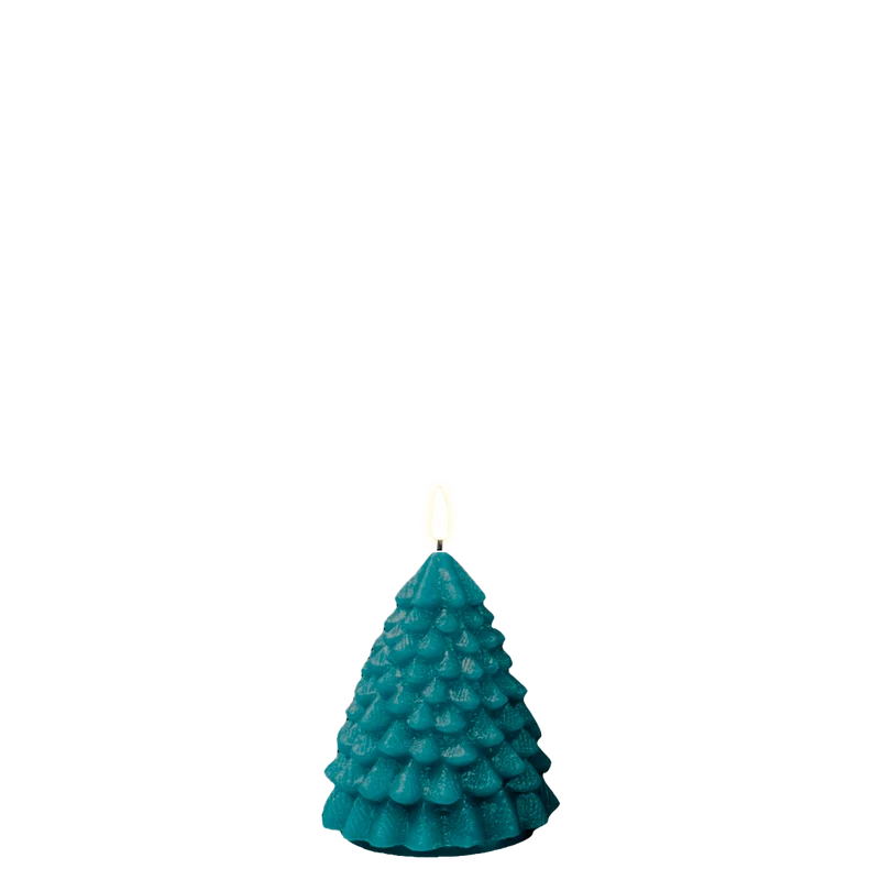 LED Kerstboom 11 cm lichtgroen