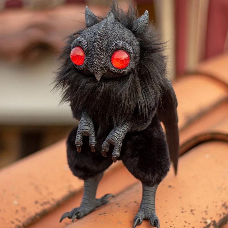 Mothman Rörlig Figurin med Vingliknande Detaljer