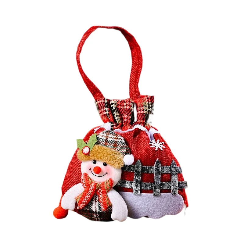 Julklappspåsar i Plysch och Burlap för Presenter