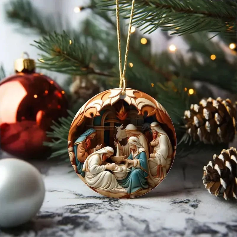 Juldekoration i keramik för festlig charm