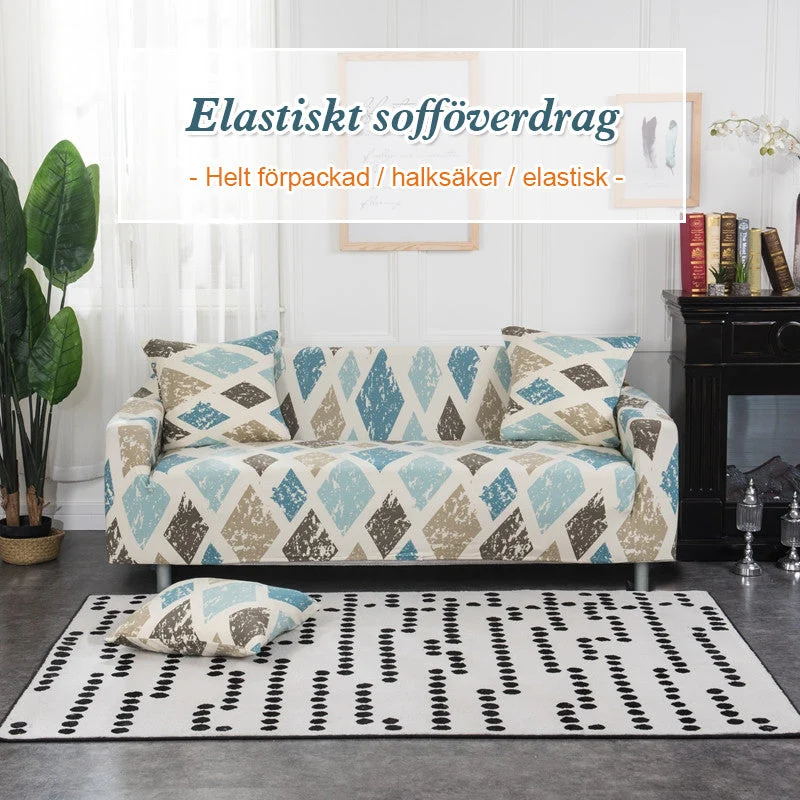 Elastiskt Universal Sofföverdrag för Heminredning
