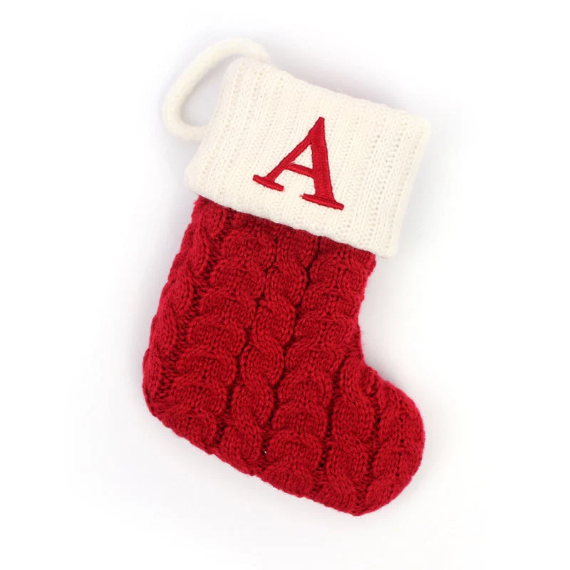Julbrev Present Strumpor med Unik Design för Juldekoration