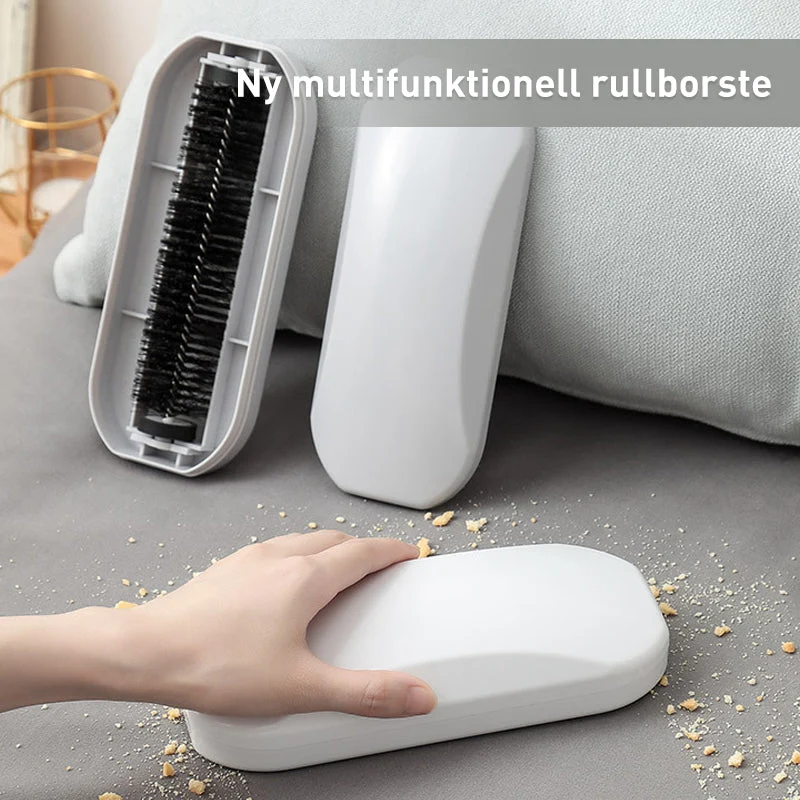 Multifunktionell Ergonomisk Rullborste Vit/Grå