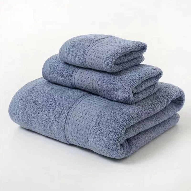 Minimalistisk 3-delad Handduksset - Ultramjuk Ekologisk Bomull i Elegant Design