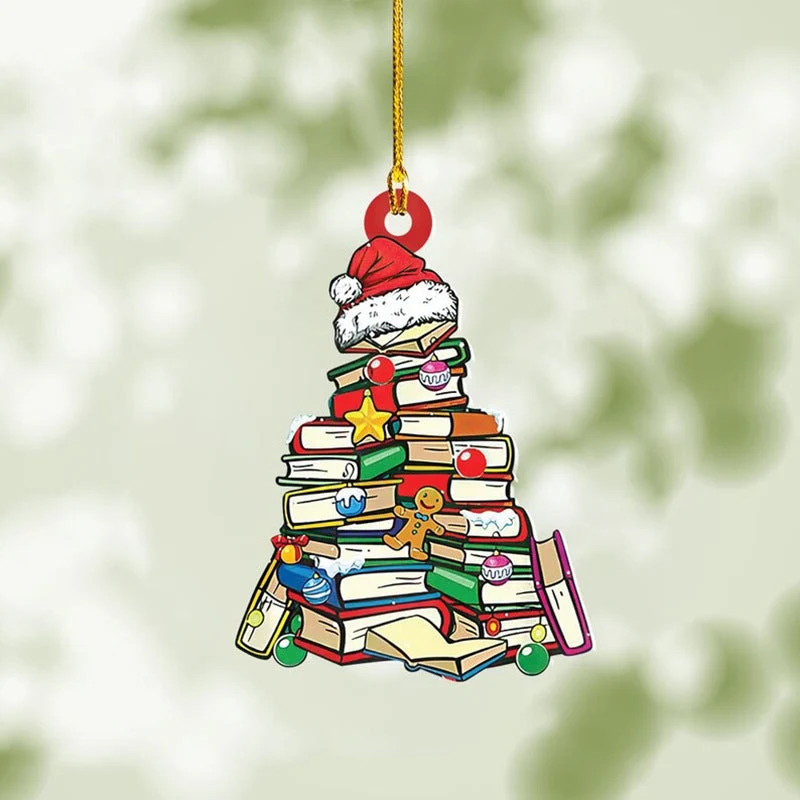 Julbok Trä Ornamentset - Akryl Dekoration